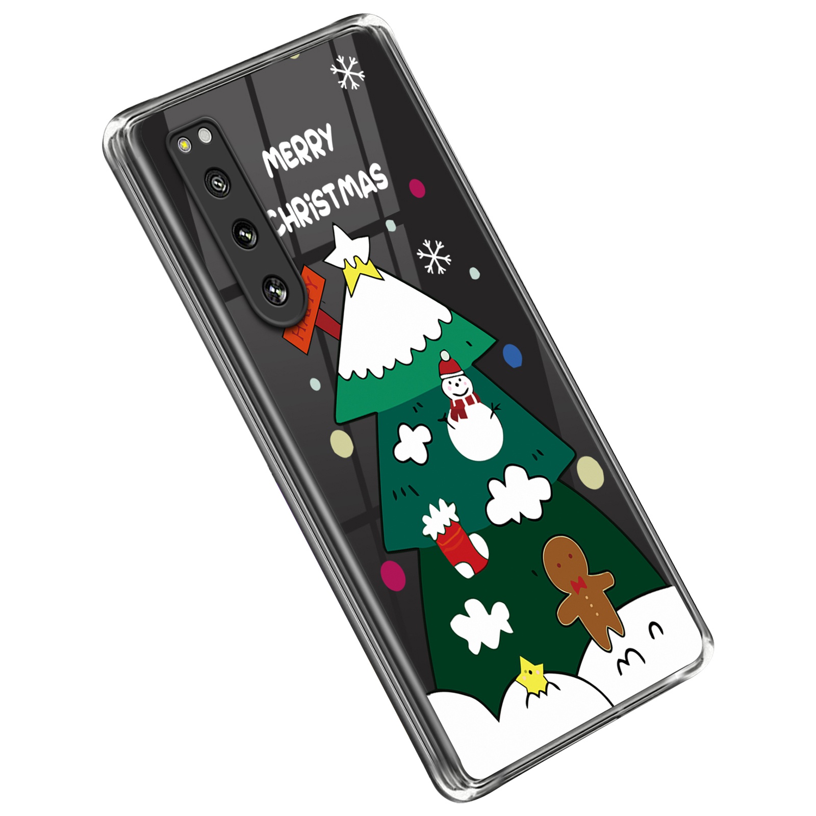

Tpu-abdeckung Des Weihnachtsmusterdrucks Für Sony Xperia 5 IV 5G, Handy Drop-proof Ultra Slim Protective Rückenabdeckung - Weihnachtsbaum, Xperia 5 IV 5G