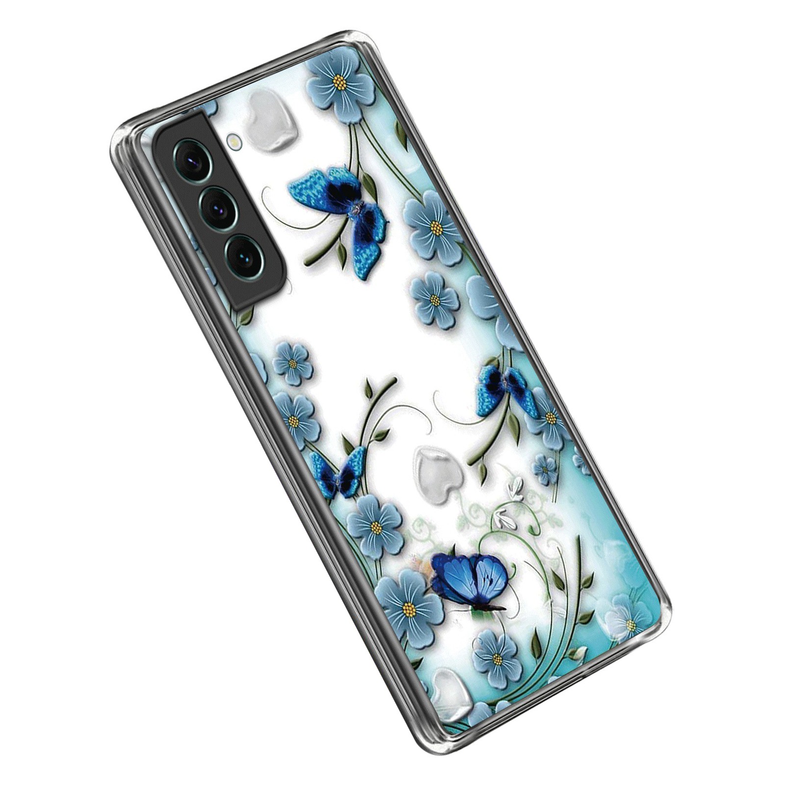 

Для Samsung Galaxy S23 5g, Устойчивый - Бабочка и Цветок, Galaxy S23