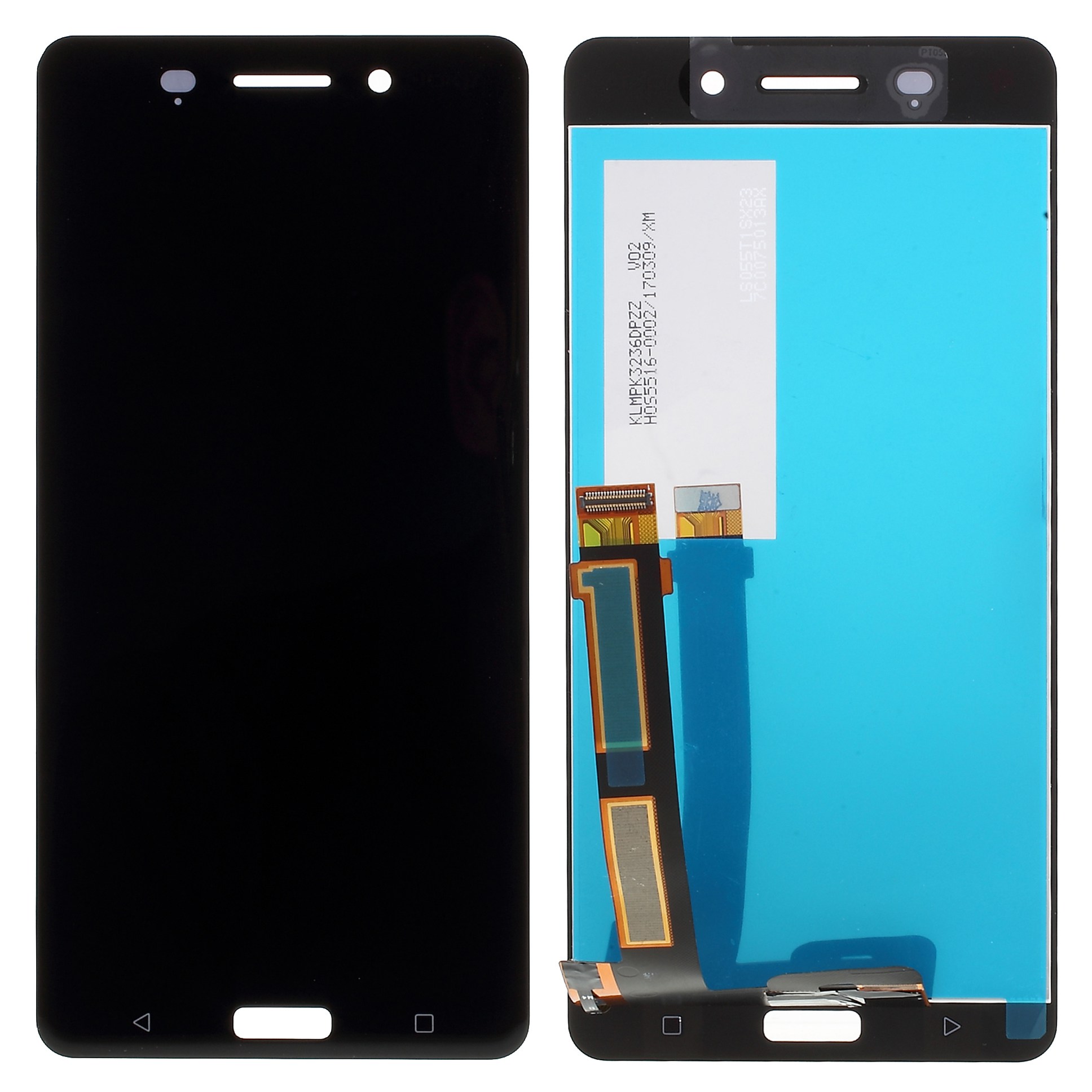 

Für Nokia 6 (2017) LCD -bildschirm Und Digitalisierer -montage -ersatzteil (ohne Logo), Nokia 6 (2017)