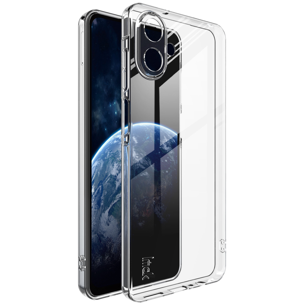 IMAK UX-5 Series For Samsung Galaxy A07 4G Case Shockproof TPU Clear Slim Back Shell