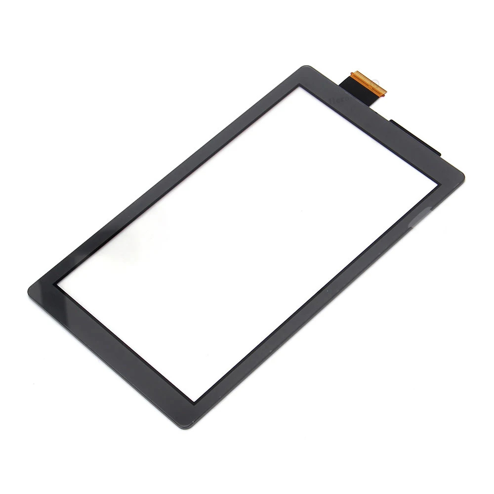 For Nintendo Switch Lite Grade C Digitizer Touch Screen Glass Replacement Part (Without Logo) - Grey