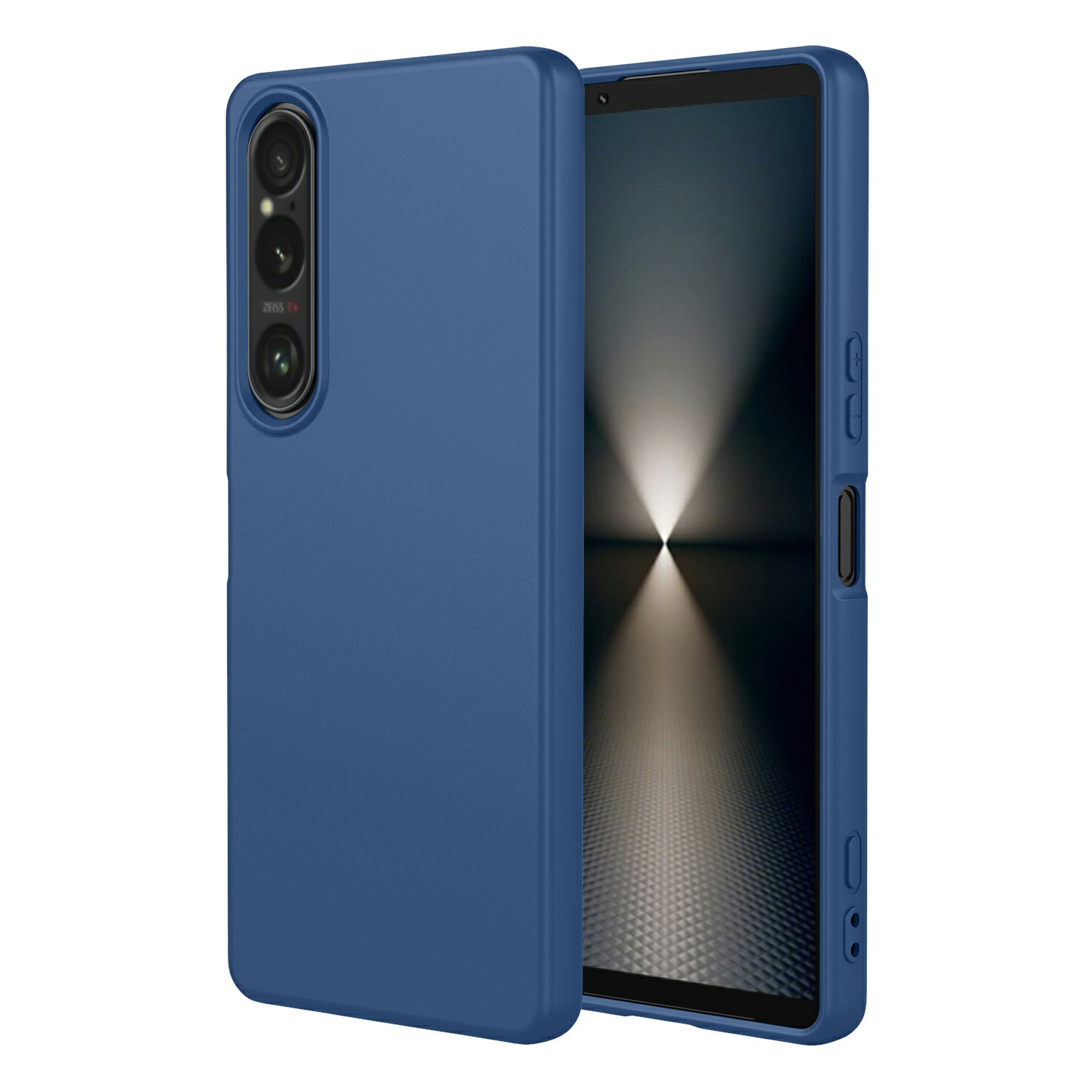 For Sony Xperia 1 VII Case Soft TPU Shockproof Protective Phone Cover - Blue