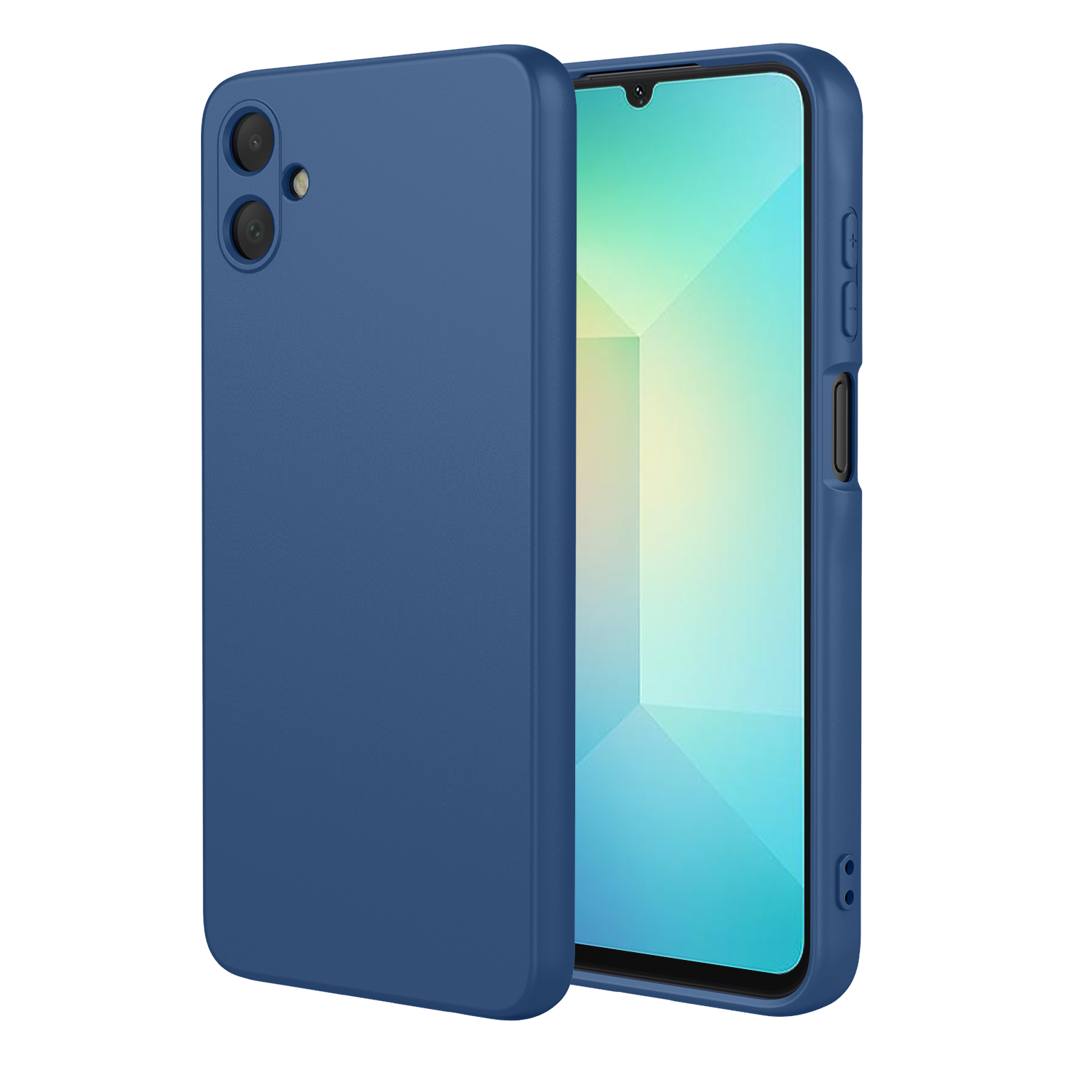 For Samsung Galaxy A07 5G / A07 4G Case Soft TPU Shockproof Protective Phone Cover - Blue