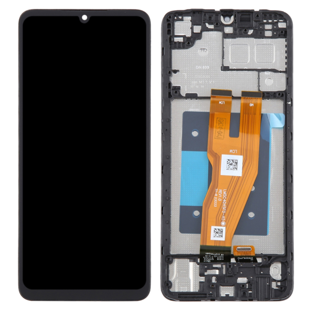 For Samsung Galaxy A05 4G A055 Grade C LCD Screen and Digitizer Assembly + Frame (Without Logo)