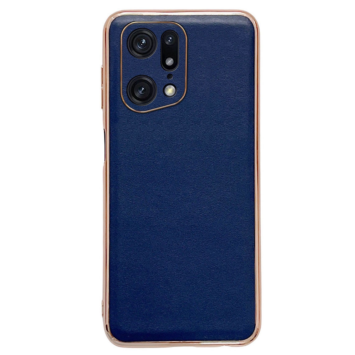 

Für Oppo Finden Sie X5 Pro 5G Elektroplierende Telefonhülle. - Blau, Oppo Find X5 Pro