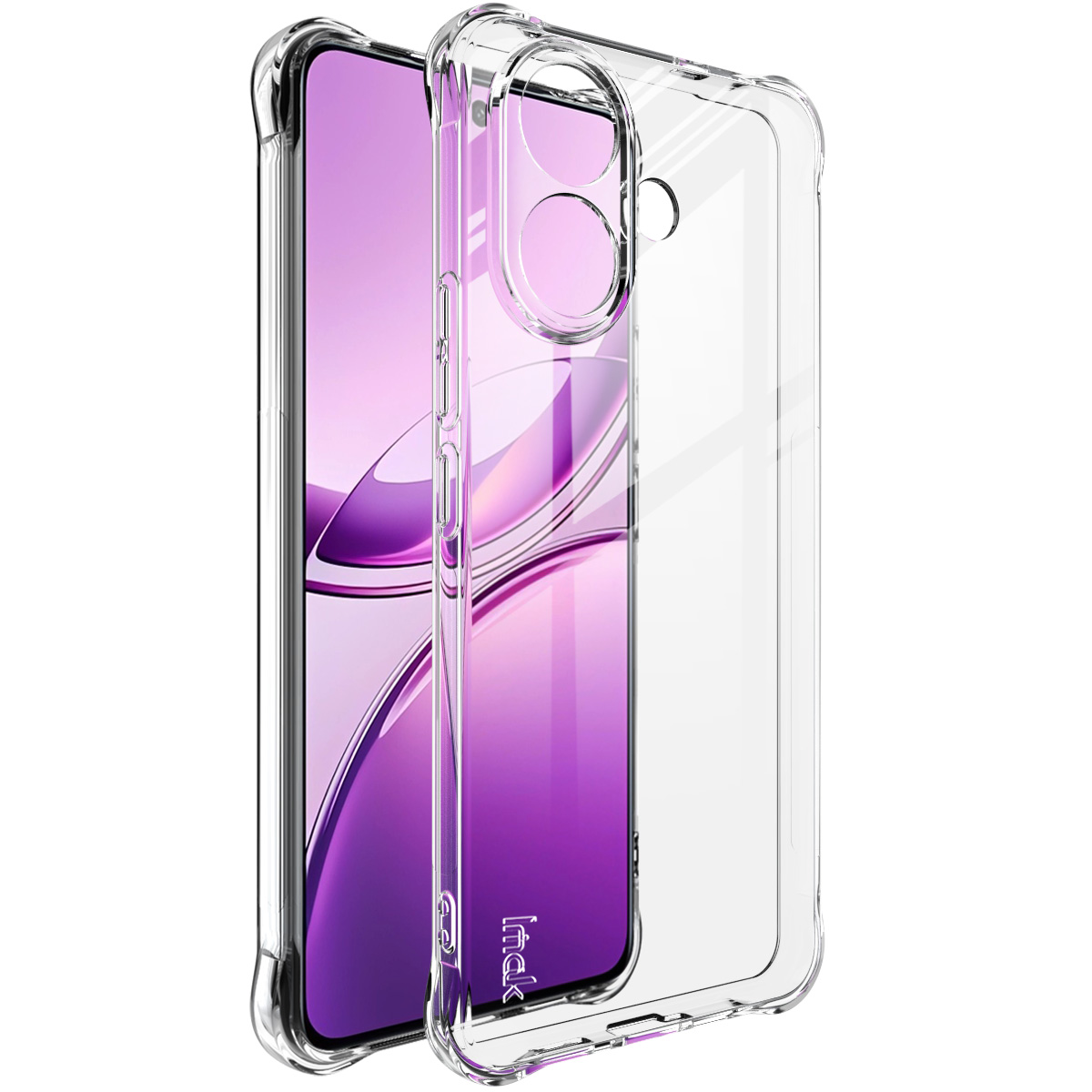 IMAK For vivo V60 Lite 5G / V60 Lite 4G Case TPU Phone Cover Airbag Shockproof Protection - Transparent