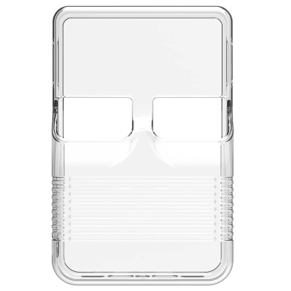 Clear TPU Case For R36S Open Source Handheld Console Soft Protective Shell Cover - Transparent