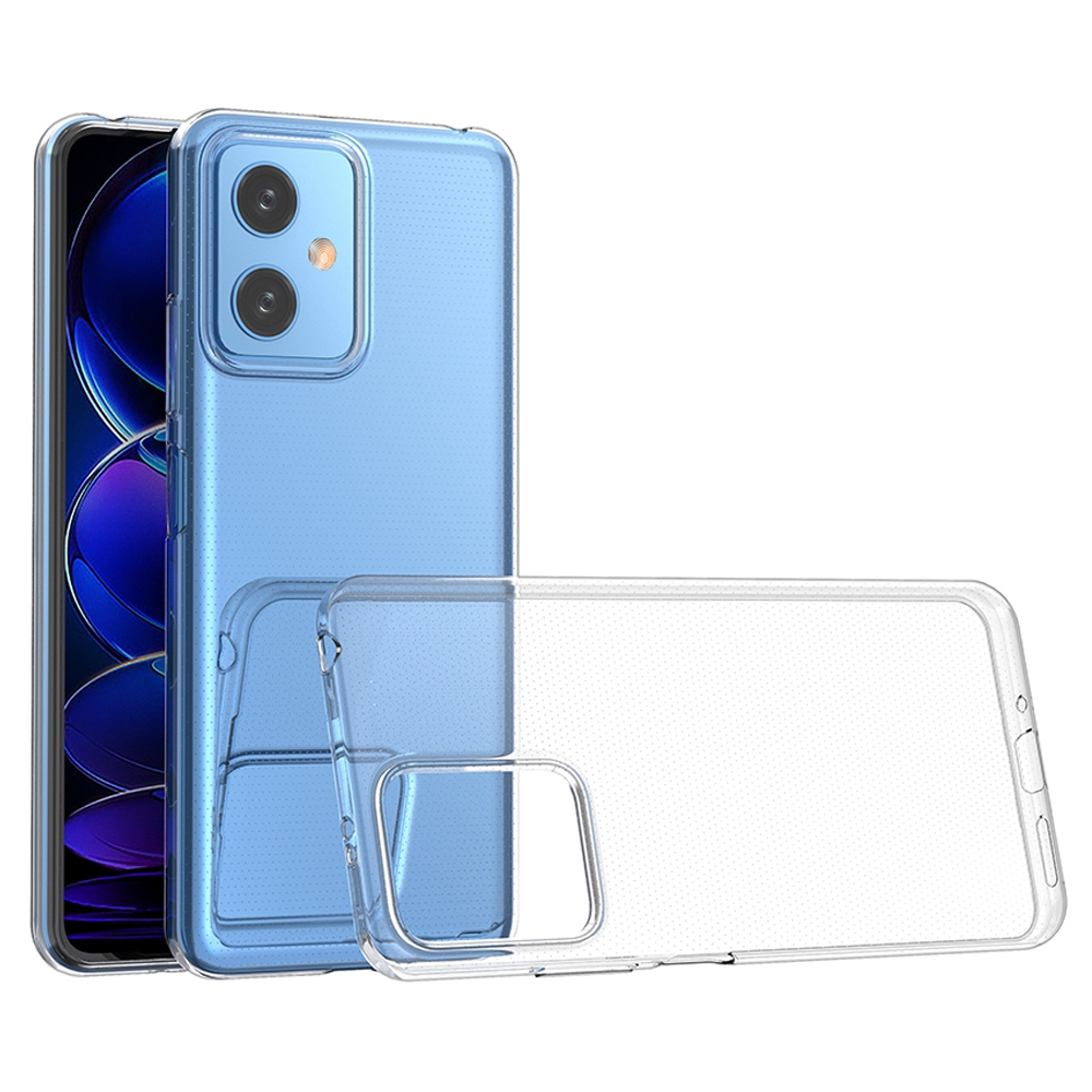 

Für Xiaomi Redmi Note 12 5G Transparent Drop-proof-telefonhülle Ultra Slim Anti-scratch-tpu-rückzugsabdeckung, Xiaomi Redmi Note 12 5G (China)