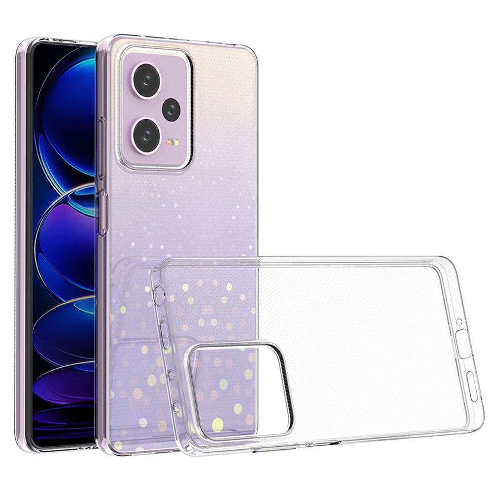 

Weiches TPU -fall Für Xiaomi Redmi Note 12 Pro 5g / Hinweis 12 Pro 5G (China), Ultra Slim HD Clear Clear Anti-scratch Phone Cover Protector, Xiaomi Redmi Note 12 Pro 5G