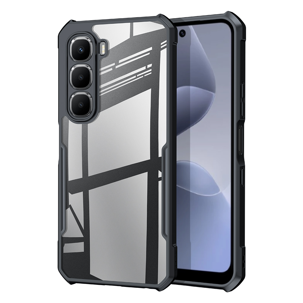 XUNDD For Infinix Hot 60 5G Case Dropproof TPU + Acrylic Clear Back Phone Cover
