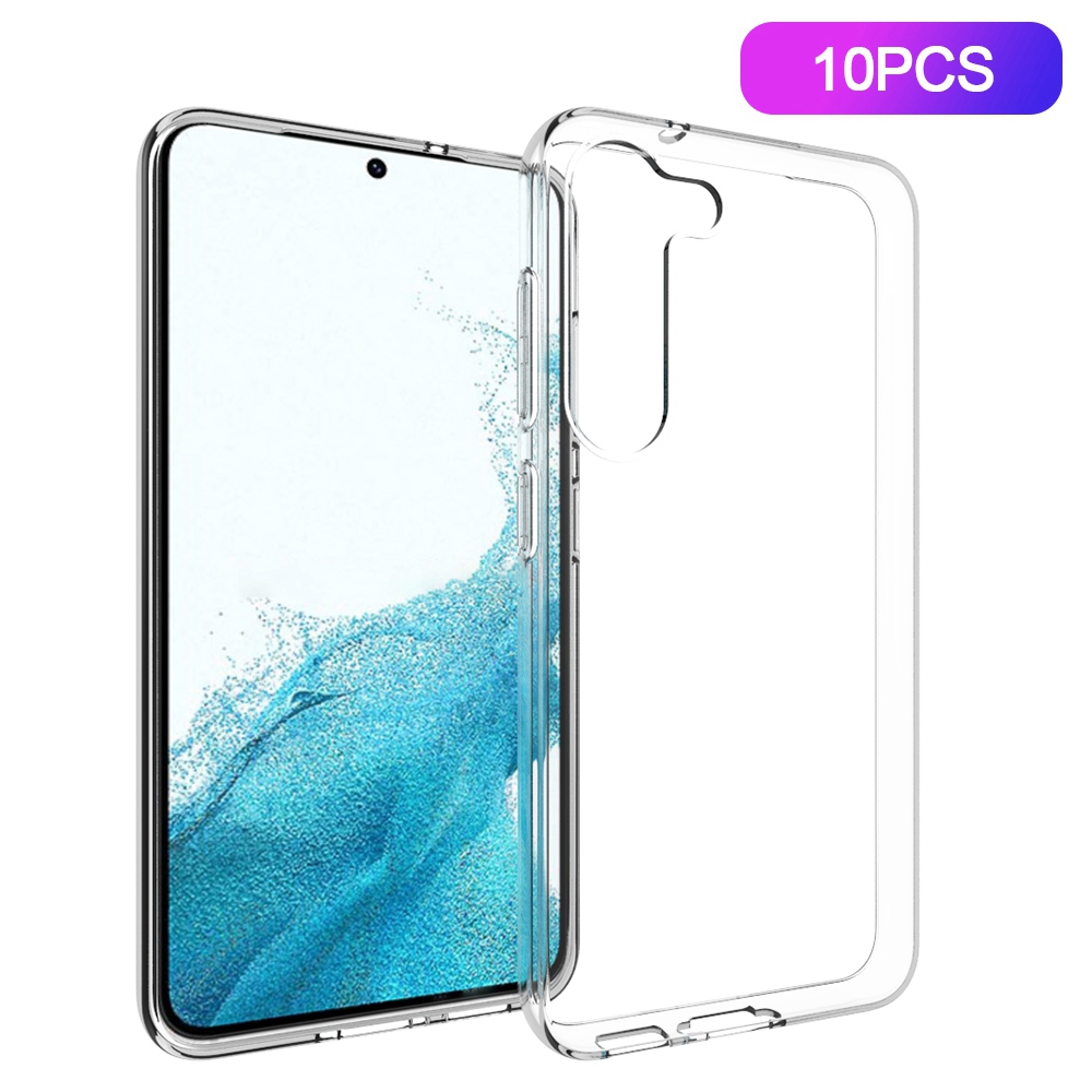 

Для Samsung Galaxy S23 10pcs / Упаковать Прозрачный Телефон Tpu., Galaxy S23