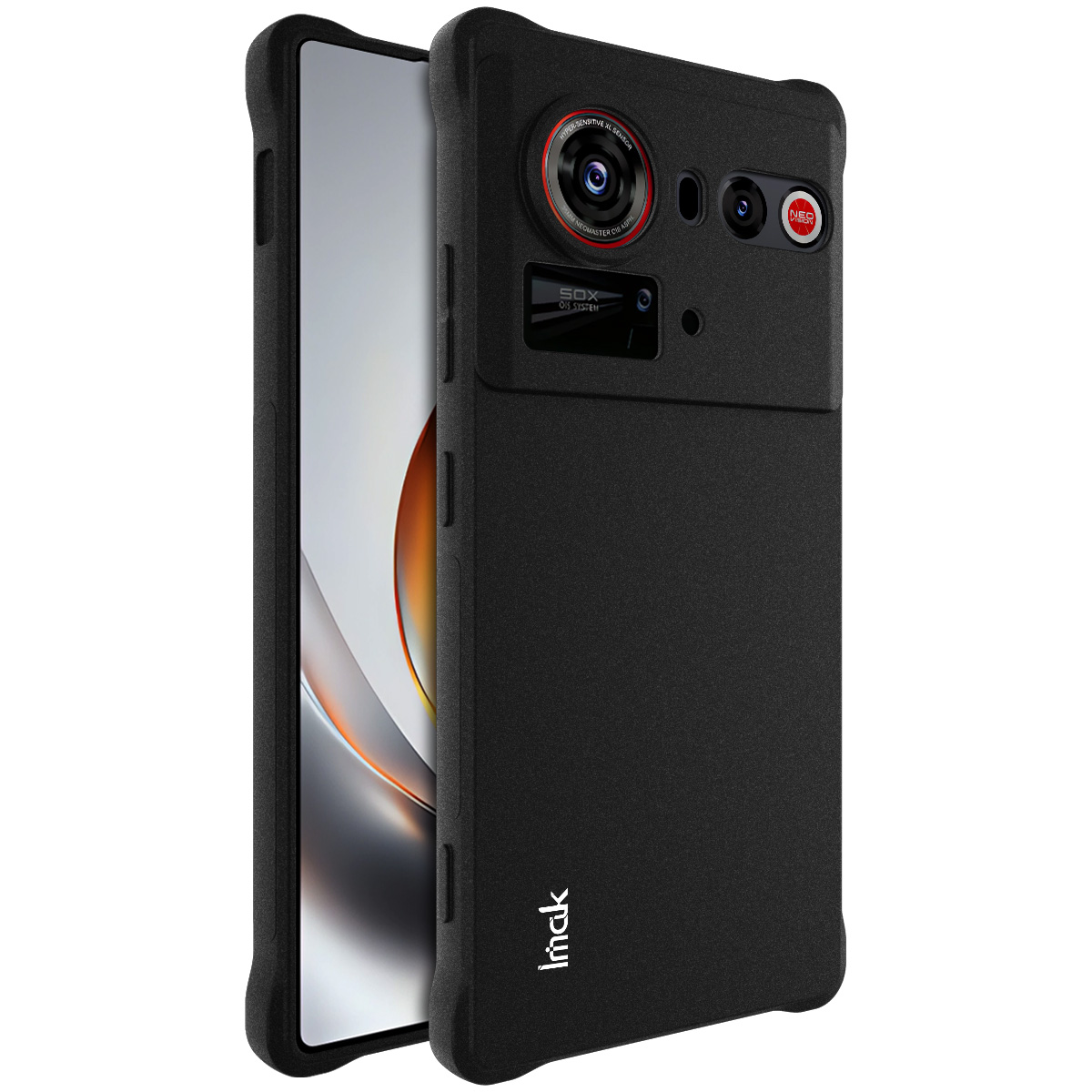 IMAK For ZTE nubia Z80 Ultra 5G Case TPU Phone Cover Airbag Shockproof Protection - Matte Black