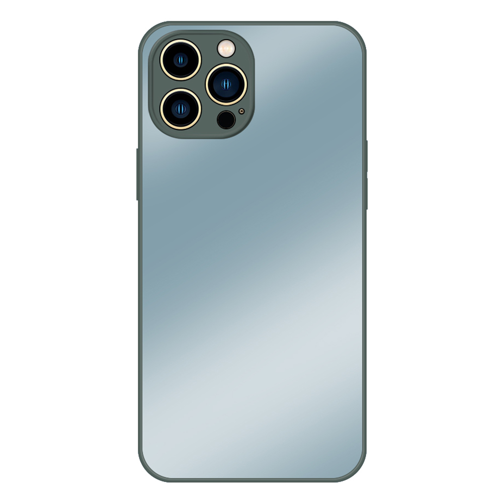 

Для Iphone 13 Pro 6,1 Дюйма PC + Tpu-защищенная Крышка ag Matte Anti-finger Print Anti-sweat Protective Case - Зеленый, iPhone 13 Pro