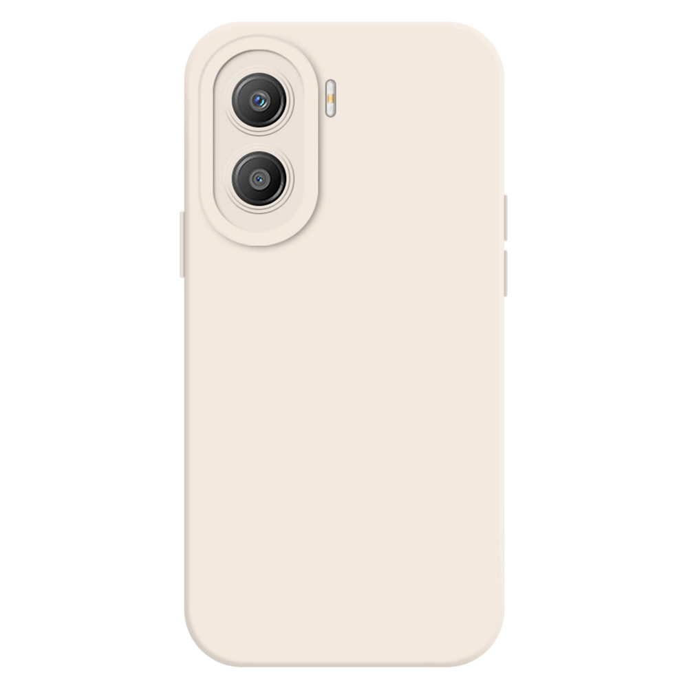 

Für Ehren X40i 5G Objektiv Präzise Ausschnitt Telefonbehörde Drop-proof Soft TPU Mobiltelefon Zurück-deckung - Beige, Honor X40i 5G