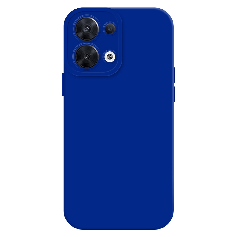 

Anti-fall-telefonkoffer Für Oppo Reno8 5G (globale Version) Solid Color Precise Cutout Soft Tpu-telefonabdeckung - Blau, Oppo Reno8 5G (Global Version)