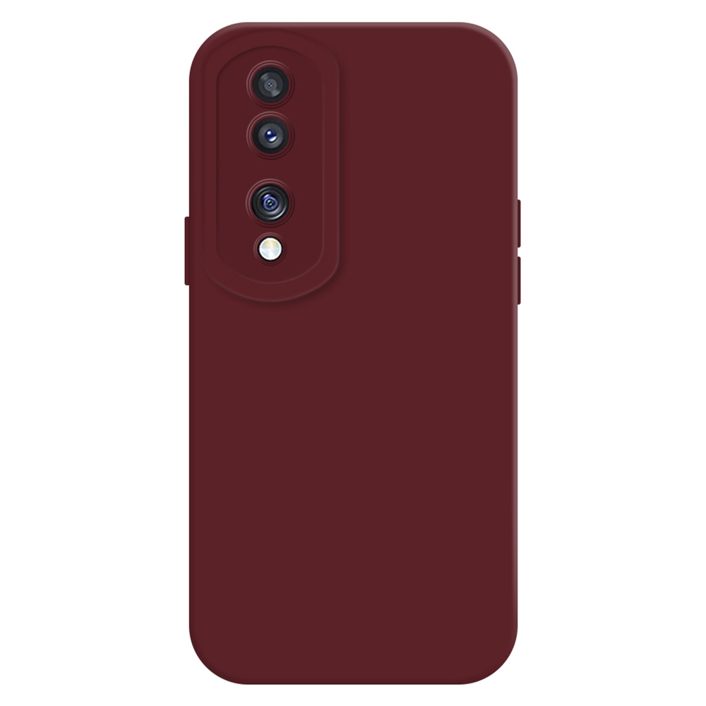

Für Honour 70 Pro 5G -objektiv Präziser Ausschnitt Design Schockdicht Flexible TPU -telefon Zurück -deckung - Weinrot, Honor 70 Pro 5G