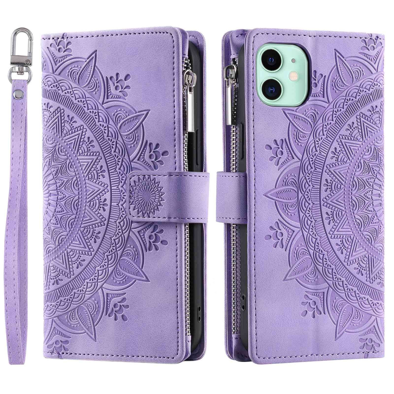 

Для Iphone 11 6,1 Дюйма Mandala Flow - Пурпурный, iPhone 11 6.1 inch