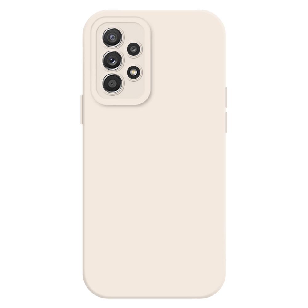 

For Samsung Galaxy A32 4G (EU Version) Flexible TPU Cover, Precise Cutout Lens Protection Phone Case - Beige, Samsung Galaxy A32 4G (EU Version)