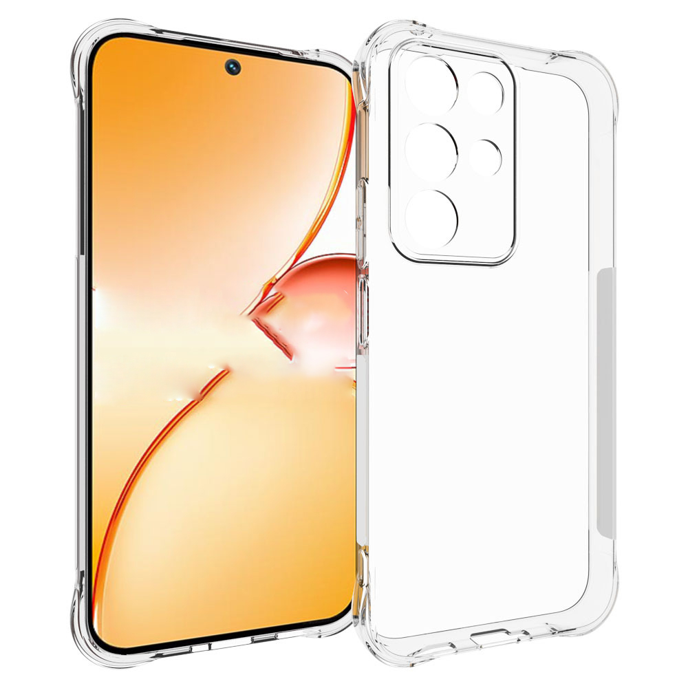 For Realme 15x (India) 5G / C85 5G TPU Phone Case Non Slip Transparent Mobile Phone Cover