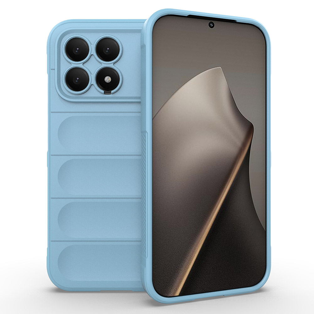 For Xiaomi Redmi K90 5G  /  Poco F8 Pro Case Anti-Drop Soft TPU Rugged Phone Back Cover - Baby Blue