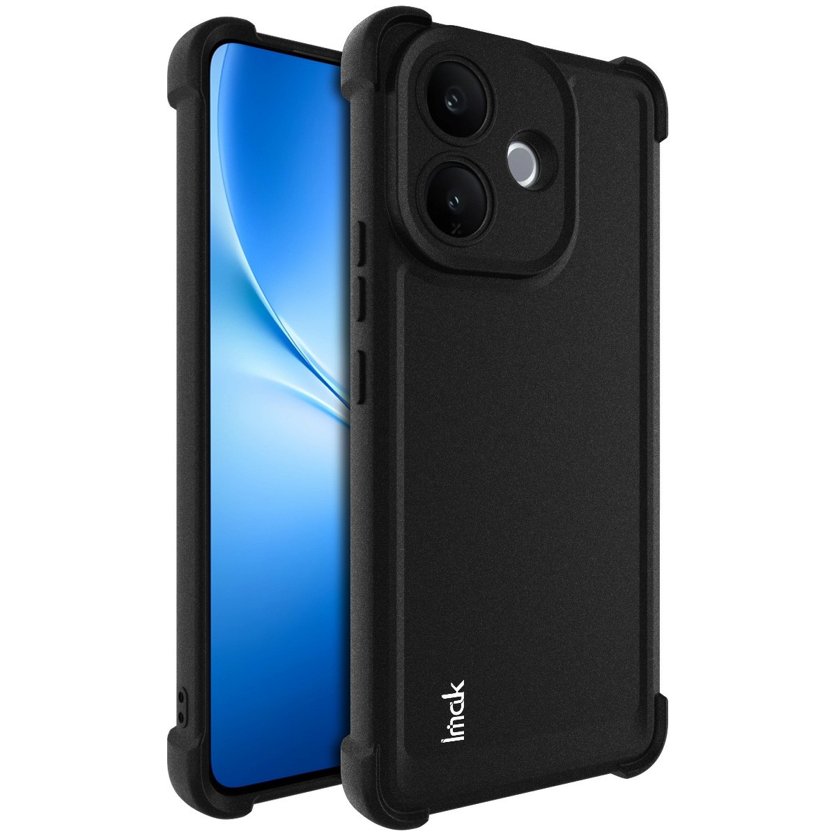 IMAK For vivo V60 Lite 5G / V60 Lite 4G Case TPU Phone Cover Airbag Shockproof Protection - Matte Black