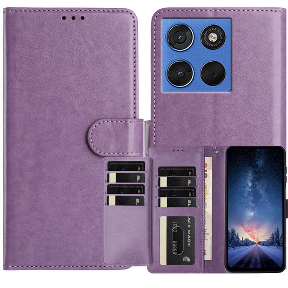 For Motorola Moto G 5G (2025) / Motorola Moto G (2026) 5G / Motorola Moto G Play (2026) 5G Wallet Phone Case Stand PU Leather Folio Flip Cover with 8 