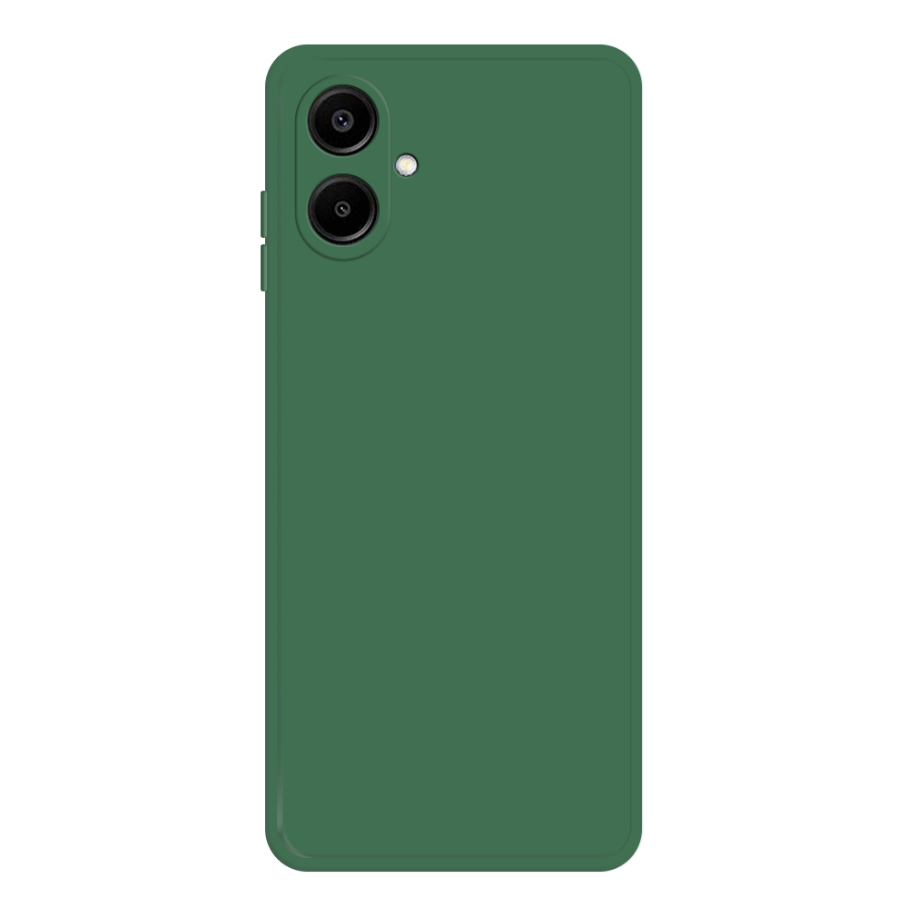 For Samsung Galaxy A07 5G / A07 4G TPU Case Straight Edge Protection Phone Cover - Midnight Green