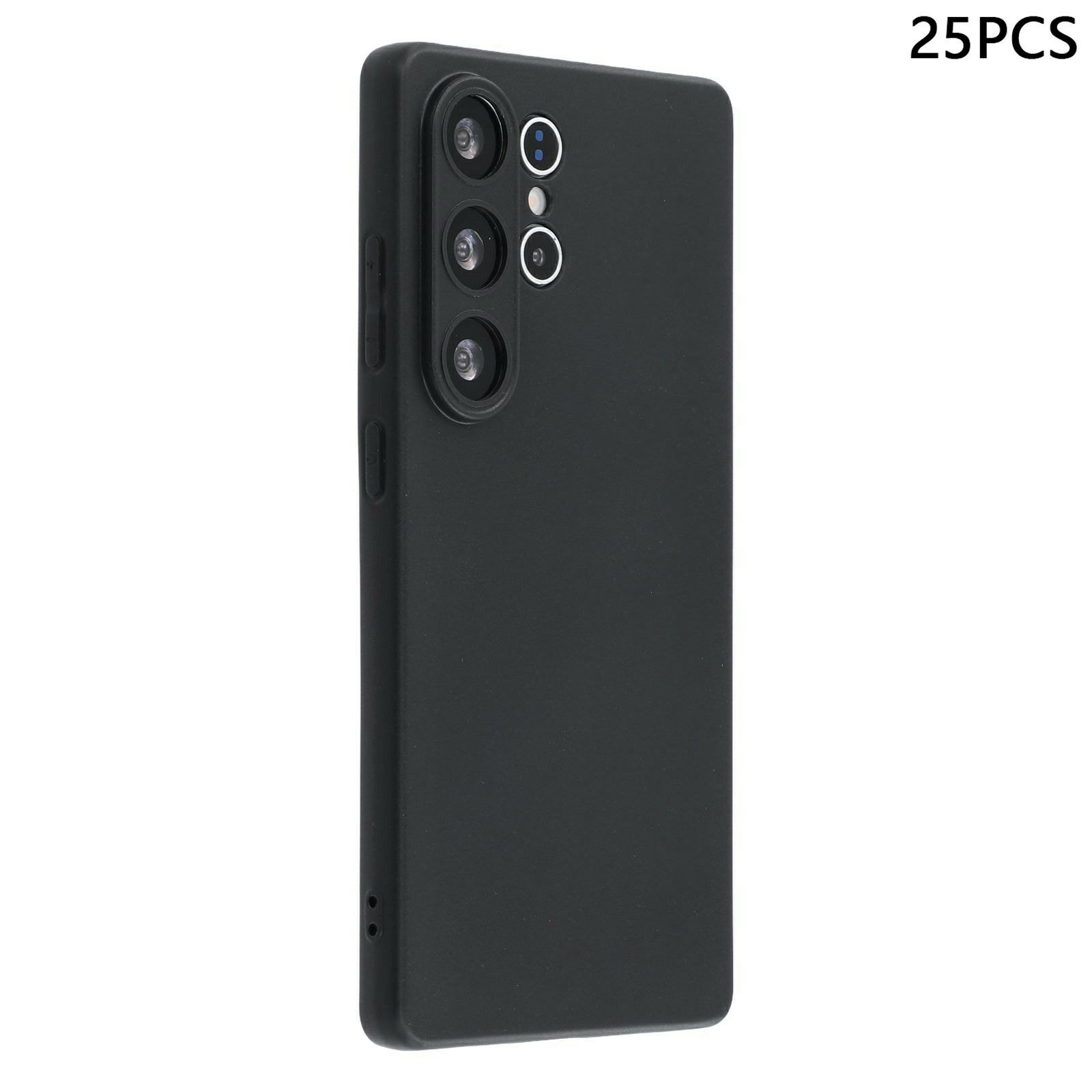 Bulk Purchasing 25Pcs For Samsung Galaxy S26 Ultra Case 1.2mm TPU Matte Phone Cover - Black