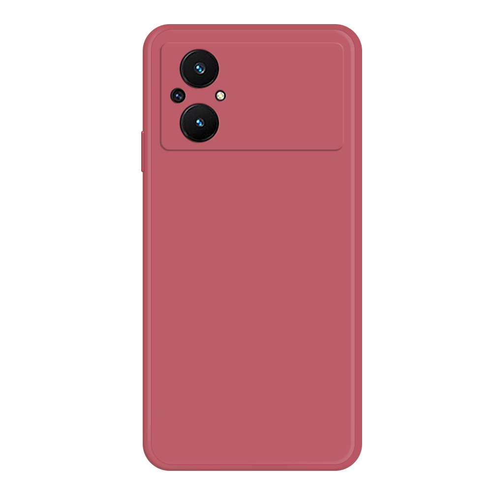

Telefonhülle Gerade Edge Für Xiaomi Poco M5 4G, Anti-kratzer-mikrofaserfutter-design Gummi - Rot, Xiaomi Poco M5 4G