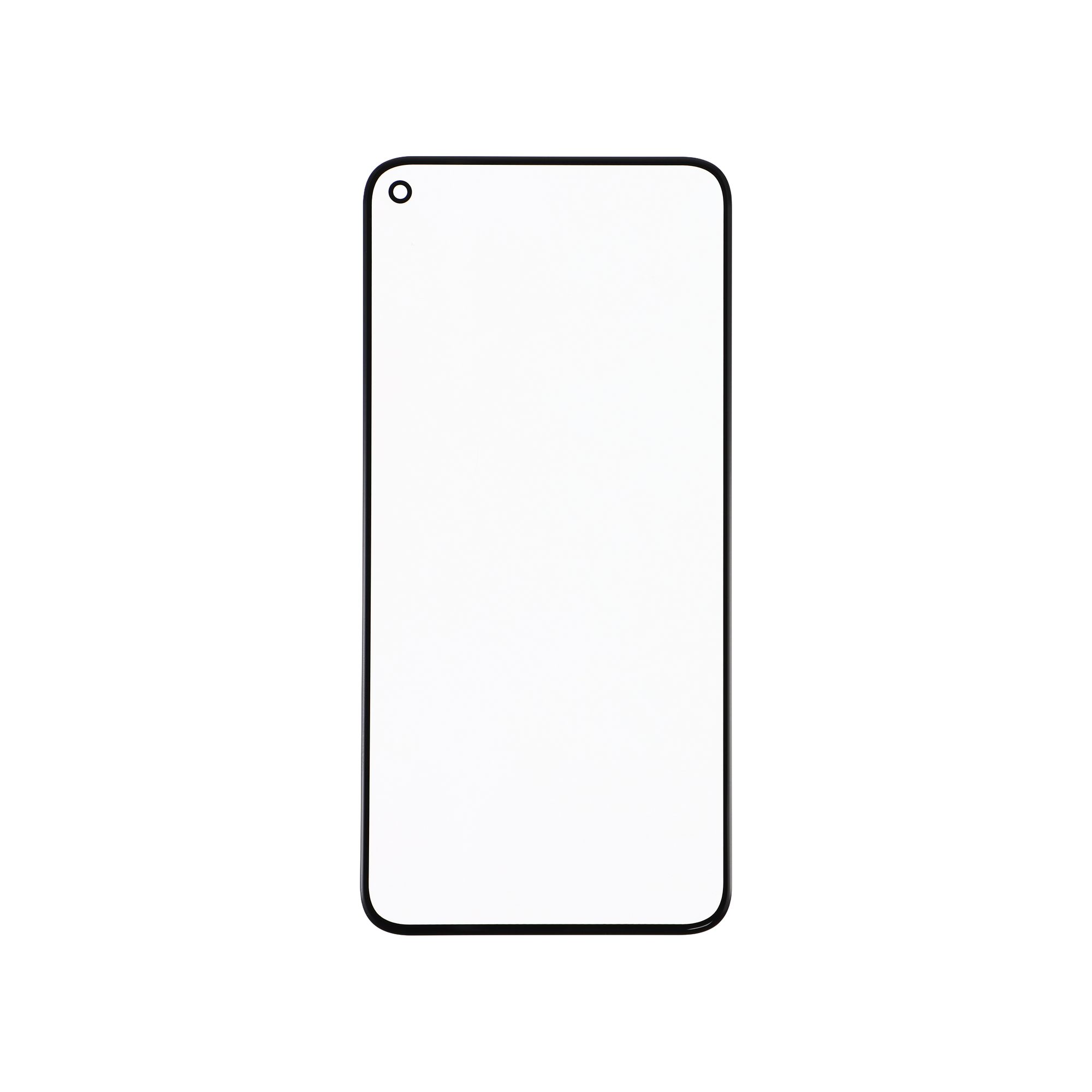 For Google Pixel 5 Front Screen Glass Lens + OCA Adhesive Part (without Logo)