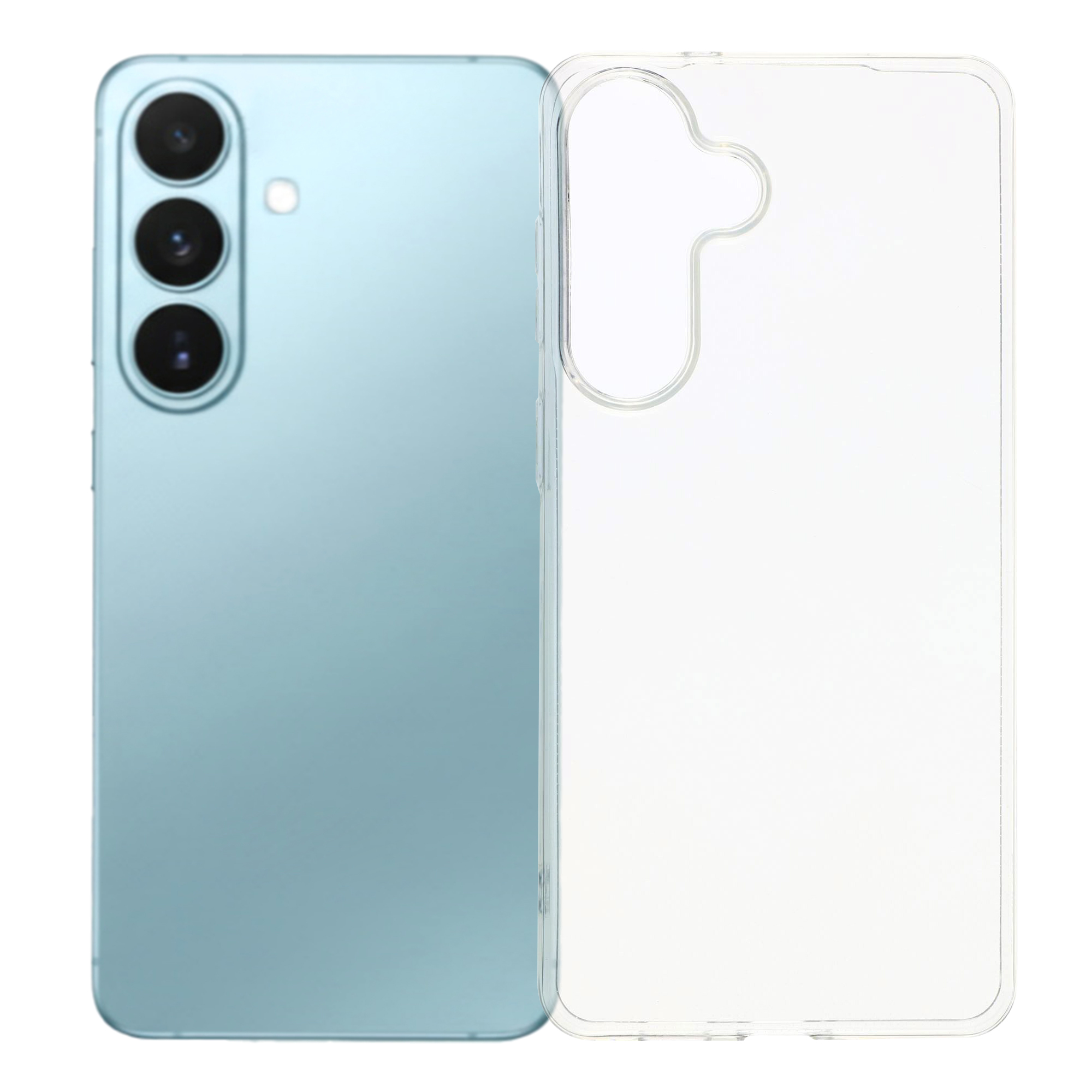 X-LEVEL For Samsung Galaxy S26 Case Anti Drop TPU  Phone Back Cover - Transparent