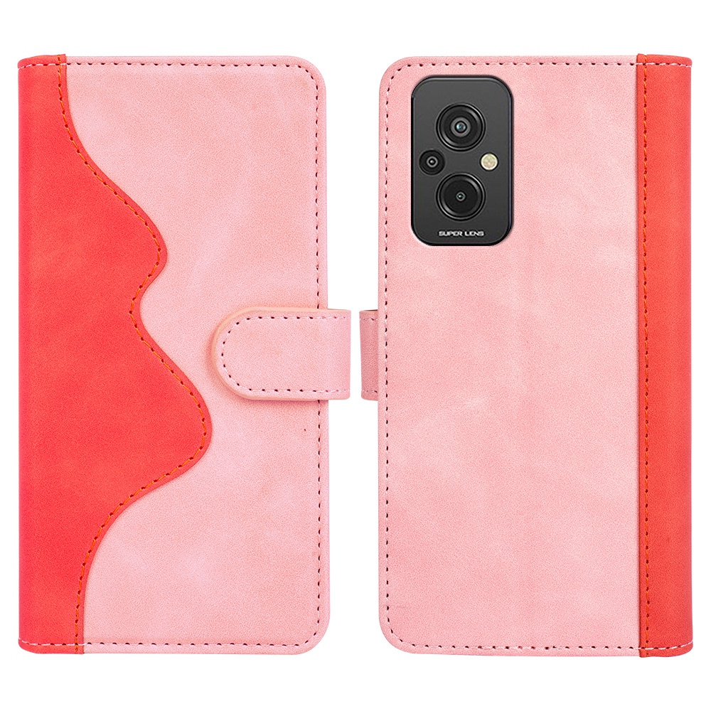 

Für Xiaomi Redmi 11 Prime 4G Color Spleißen Phone Ständer - Rosa, Xiaomi Redmi 11 Prime 4G
