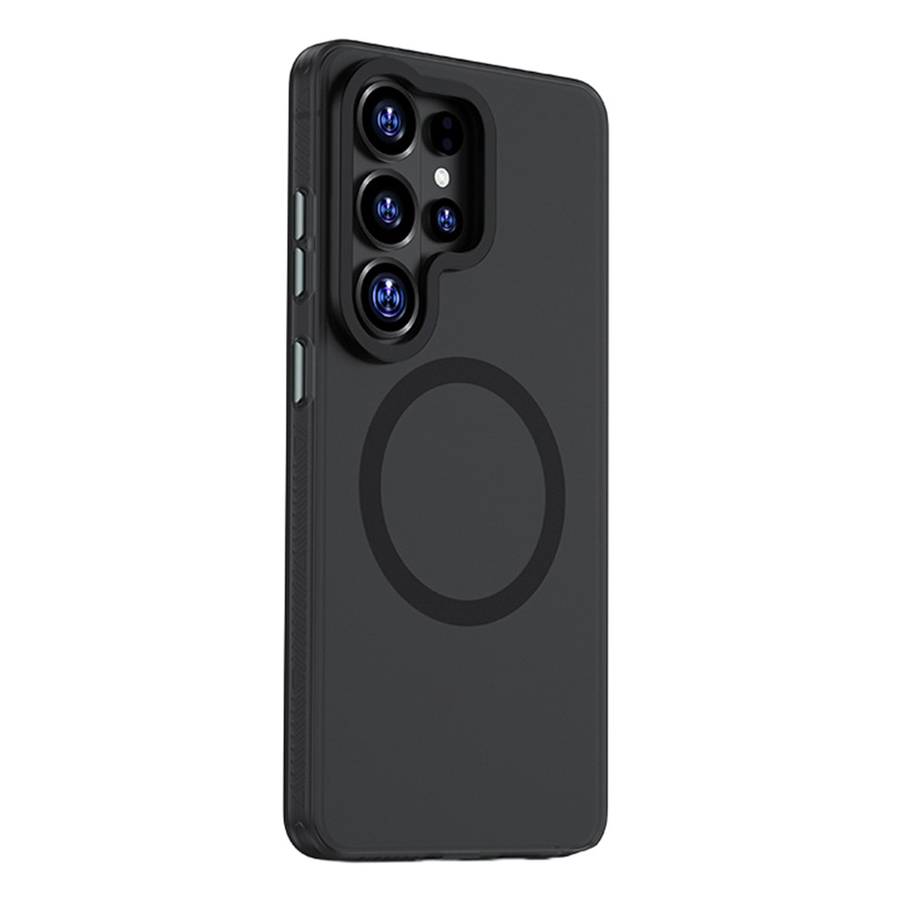 BENKS For Samsung Galaxy S26 Ultra Magnetic Case PC + TPU Matte Phone Cover - Black