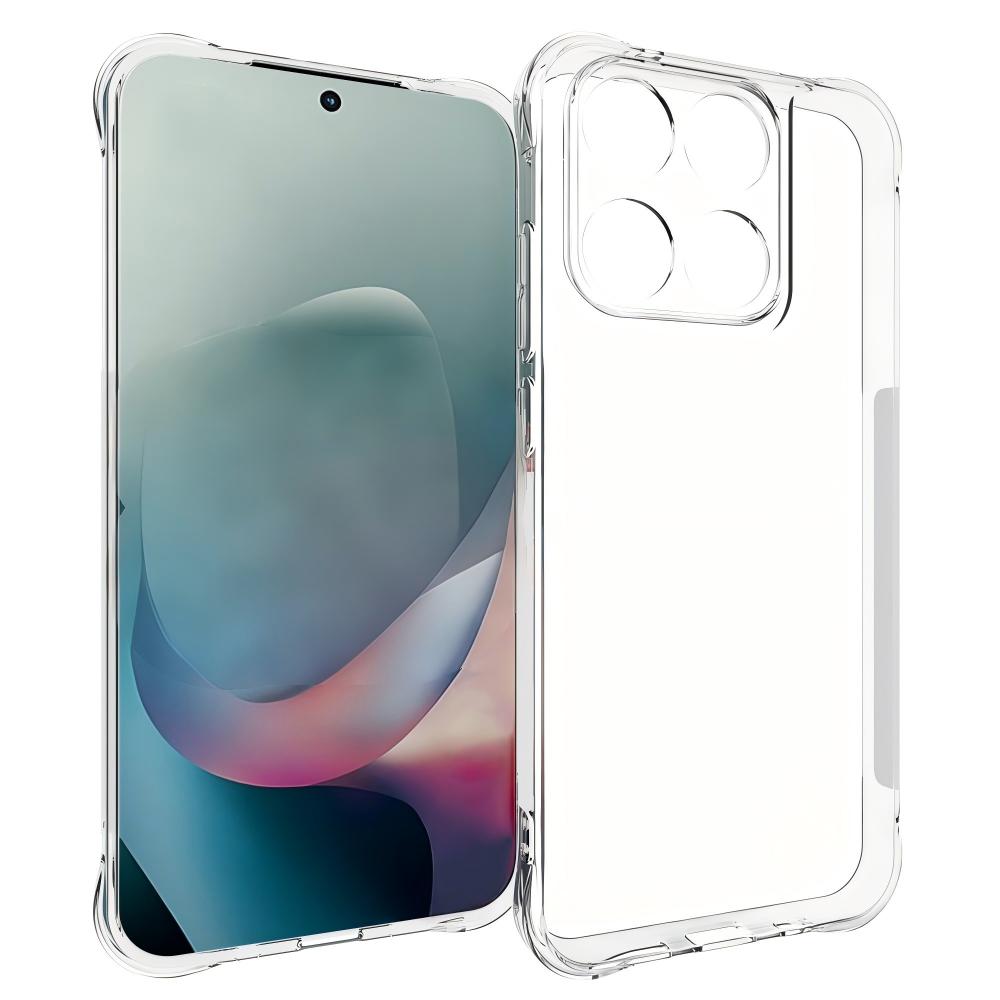 WANLONFENG For Motorola Moto G67 5G / Motorola Moto G77 5G Clear TPU Case  TM Series 2.0mm Phone Back Cover - Transparent