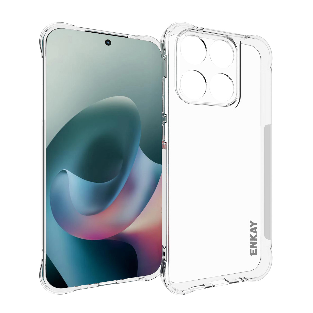 ENKAY HAT PRINCE For Motorola Moto G67 5G / Motorola Moto G77 5G Clear Phone Case Shockproof Anti-slip TPU Cover - Transparent