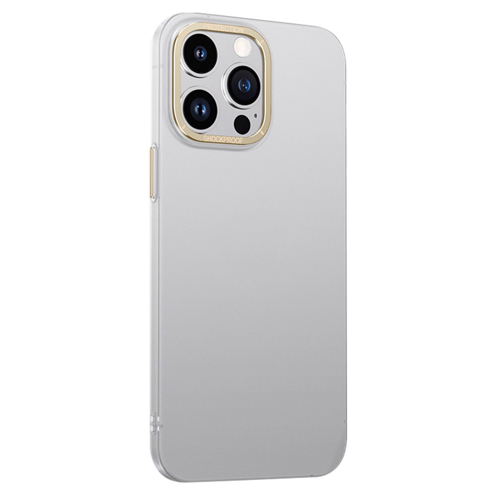 

Extreme Series For iPhone 14 Pro Back Protector Cover Matte PC Phone Case Fall Proof Cellphone Shell - White, iPhone 14 Pro