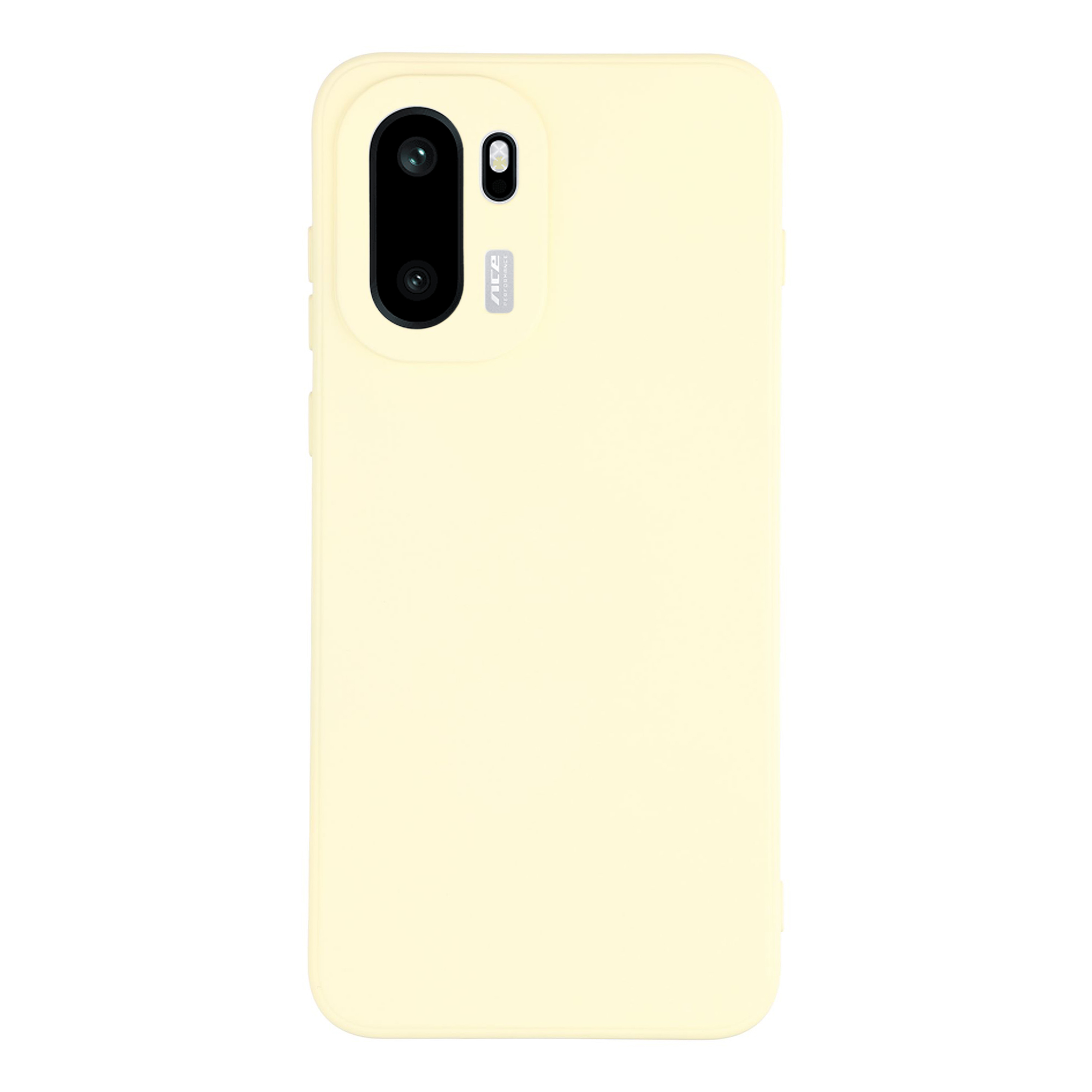 AMORUS Case For OnePlus 15R 5G  /  Ace 6 5G  /  Ace 6T 5G Precise Cutouts TPU Fiber Lining Shockproof Phone Cover - White