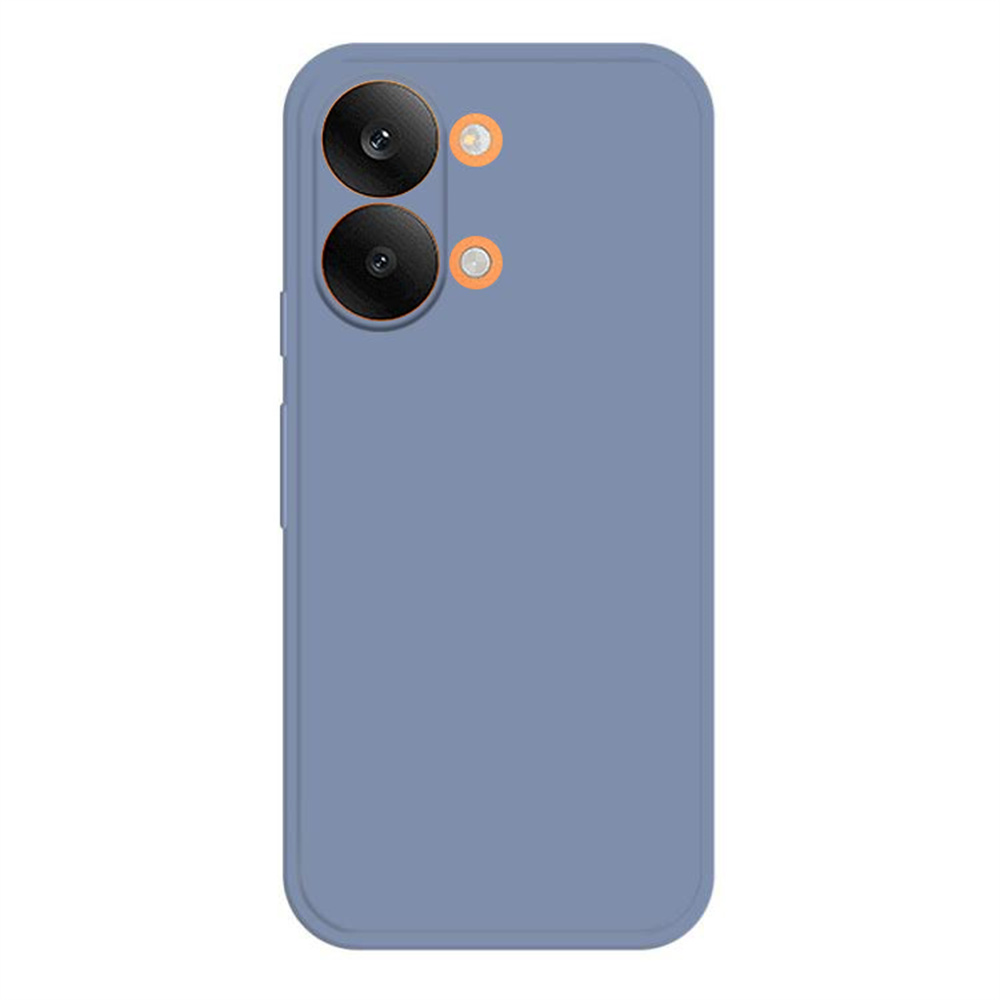 For Xiaomi Redmi Turbo 5 Max 5G  /  Poco X8 Pro Max 5G TPU Case Straight Edge Protection Phone Cover - Lavender Grey