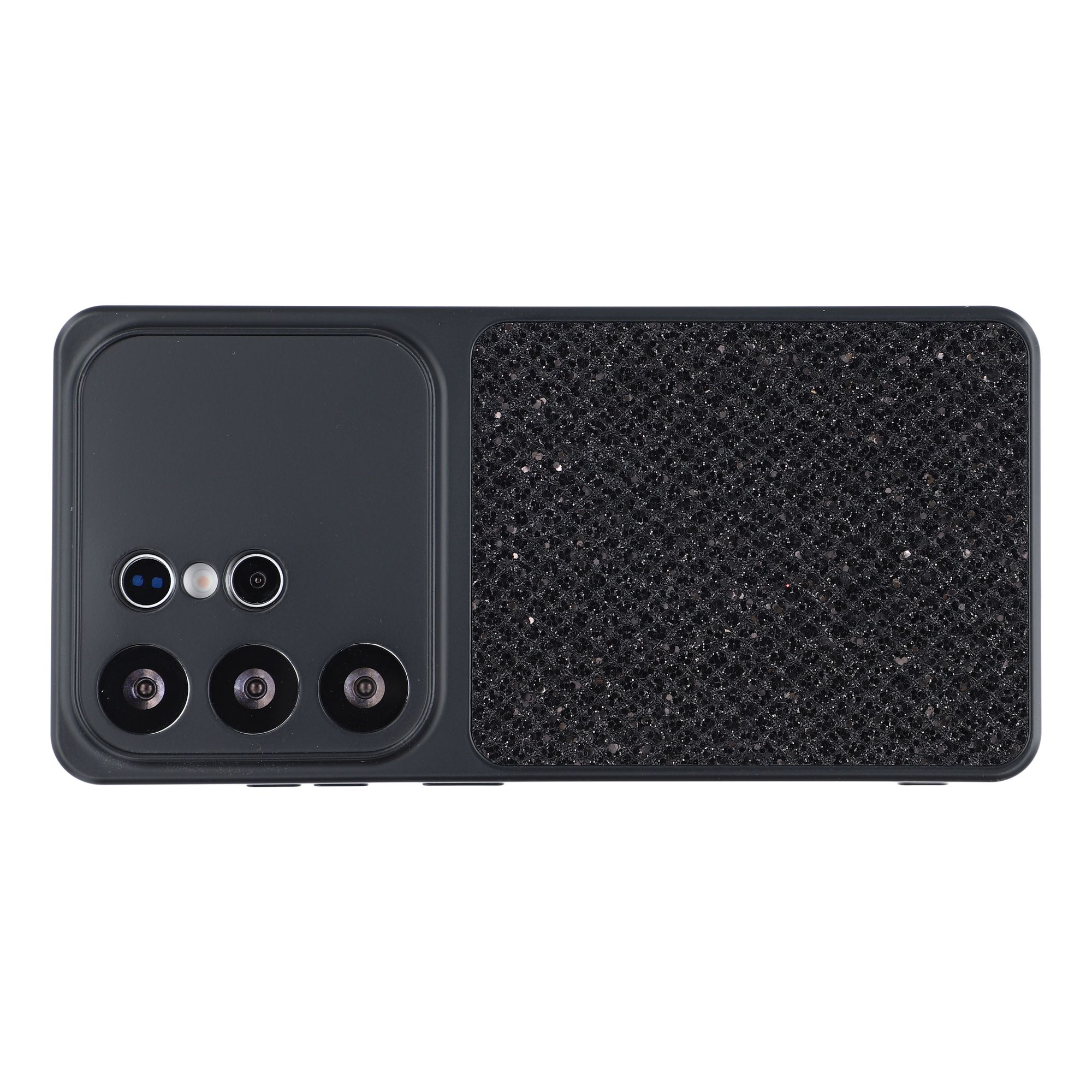 For Samsung Galaxy S26 Ultra Case Diamond Glitter TPU Shockproof Cover - Black