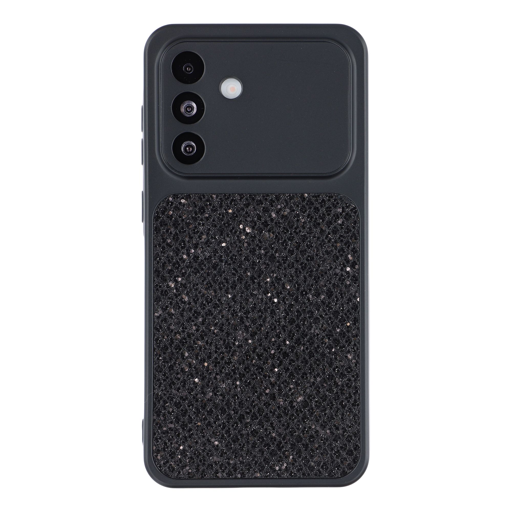 For Samsung Galaxy A26 5G Case Diamond Glitter TPU Shockproof Cover - Black