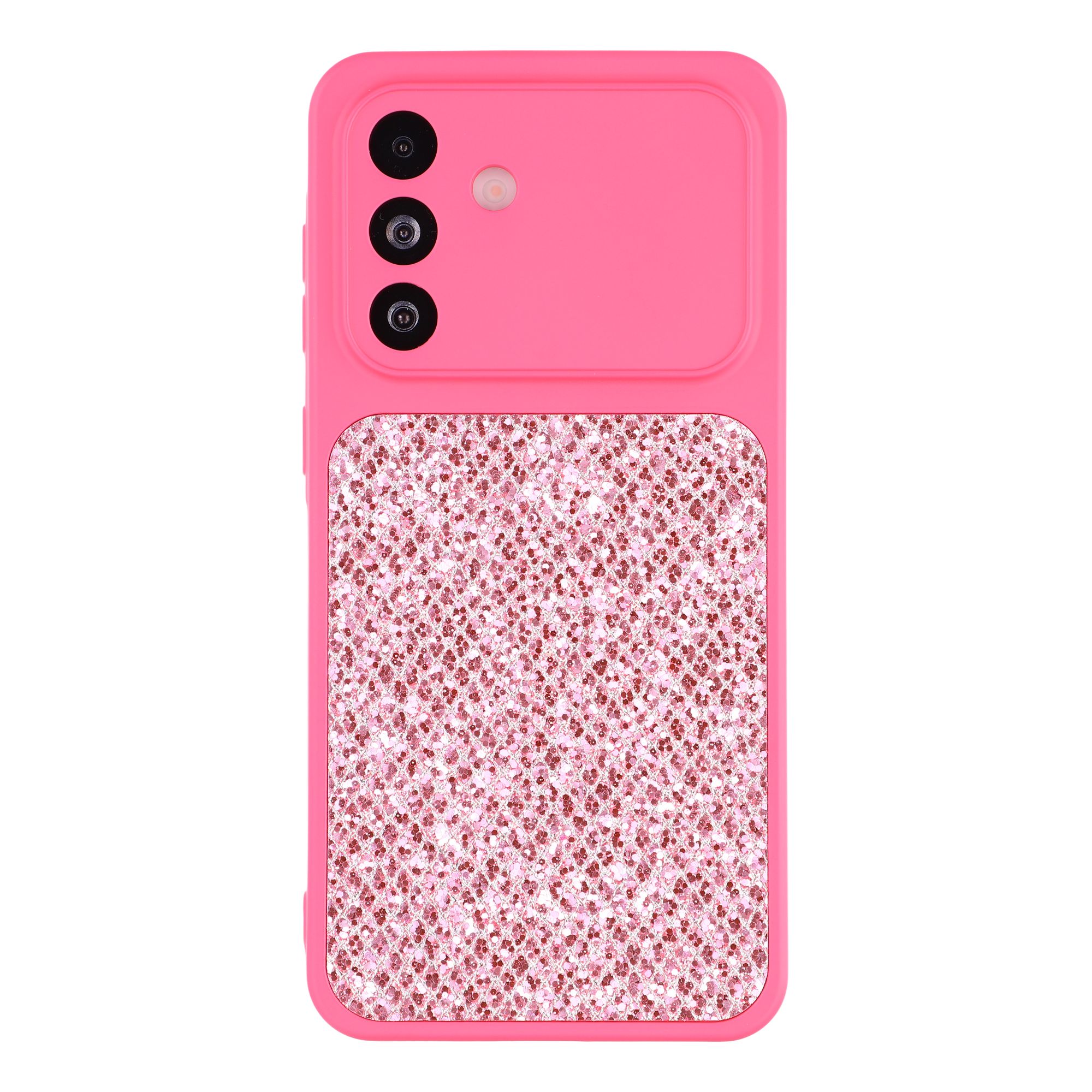 For Samsung Galaxy A36 5G Case Diamond Glitter TPU Shockproof Cover - Rose