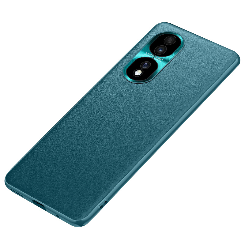 

Für Ehren 80 Pro 5G Anti-scratch Pu-leder-beschichtete TPU + Pc-hülle Telefonschutzabdeckung - Grün, Honor 80 Pro 5G