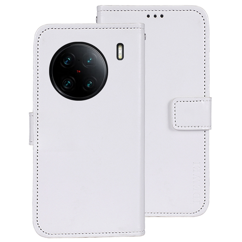 

IDEWEI Für Vivo X90 Pro+ 5g Ständer Verfügt - Weiß, vivo X90 Pro+ 5G