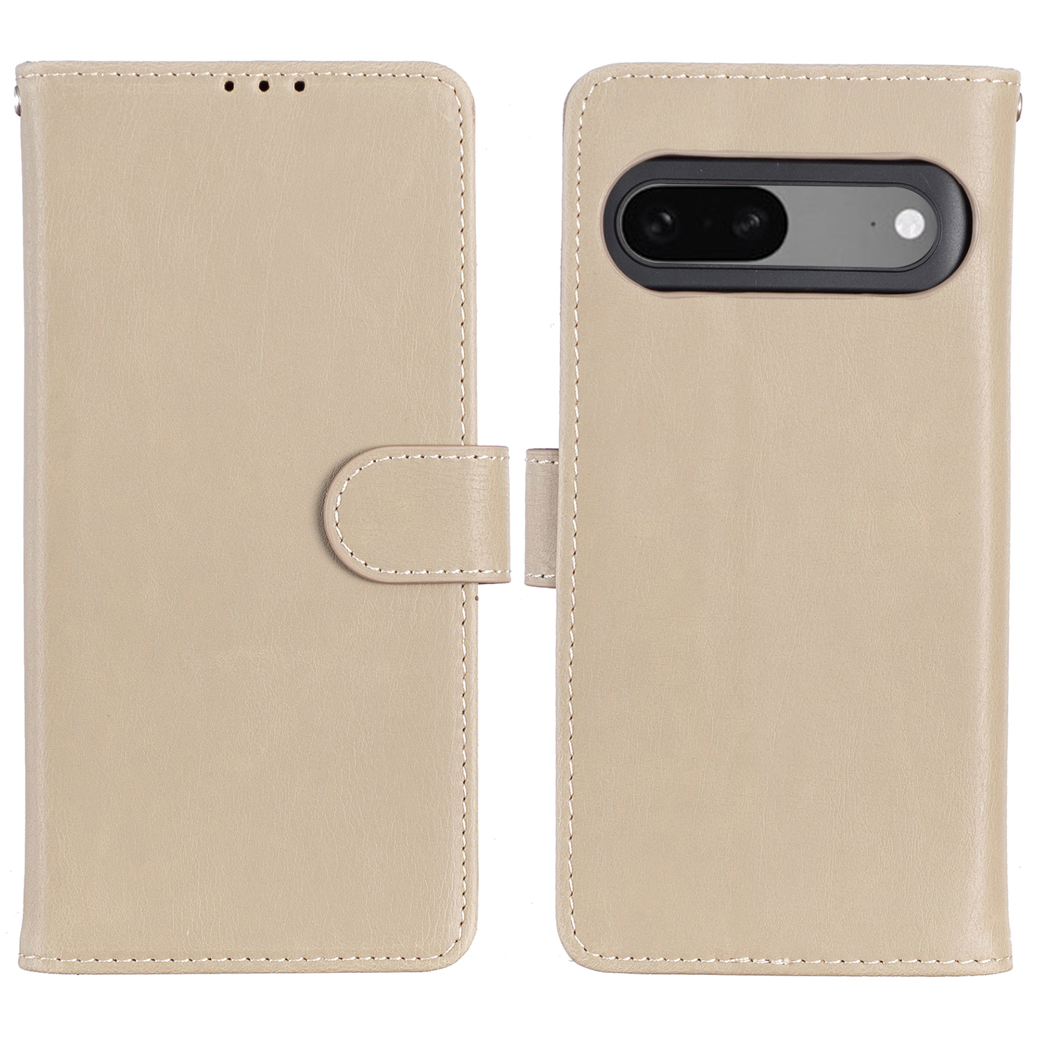 

PU Leder Telefonhülle Für Google Pixel 7 5G, Retro Crazy Horse Texture Stand Wallet Schutzdeckel - Grau, Google Pixel 7 5G