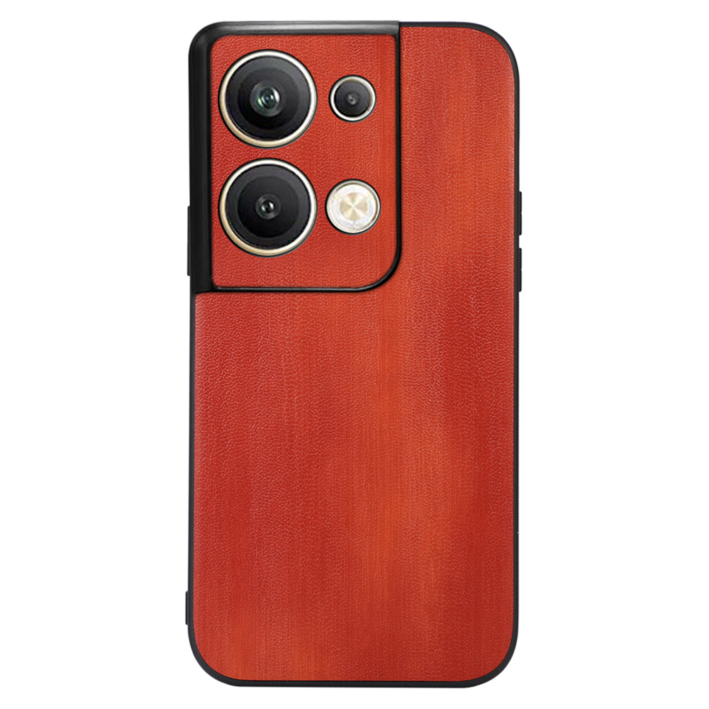 

Für Oppo Reno9 Pro + 5G Cowhide Textured PU Lederbeschichtete TPU + PC Bottom Bottom Protective Phone Case - Braun, Oppo Reno9 Pro+ 5G