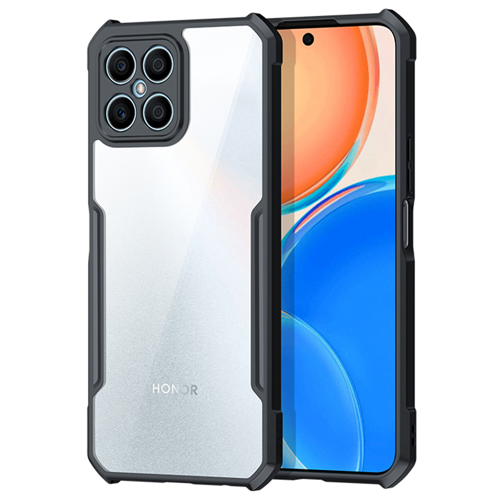 

Xundd Für Ehren X8 4G Acryl + Tpu-telefonhülle Anti-drop-schutzhilfe Zurück - Schwarz, Honor X8 4G