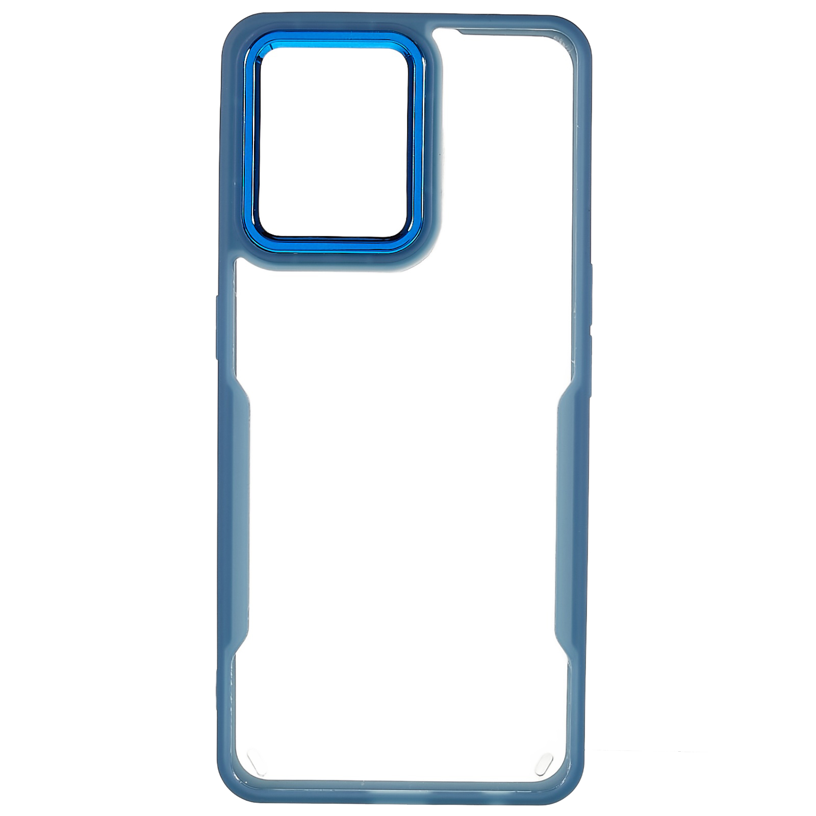 

Für Realme 9 Pro + 5G TPU + Acryl Anti-drop-telefonkoffer Elektroplieren Linsenrahmen Schutztransparentabdeckung - Blau, Realme 9 Pro+ 5G