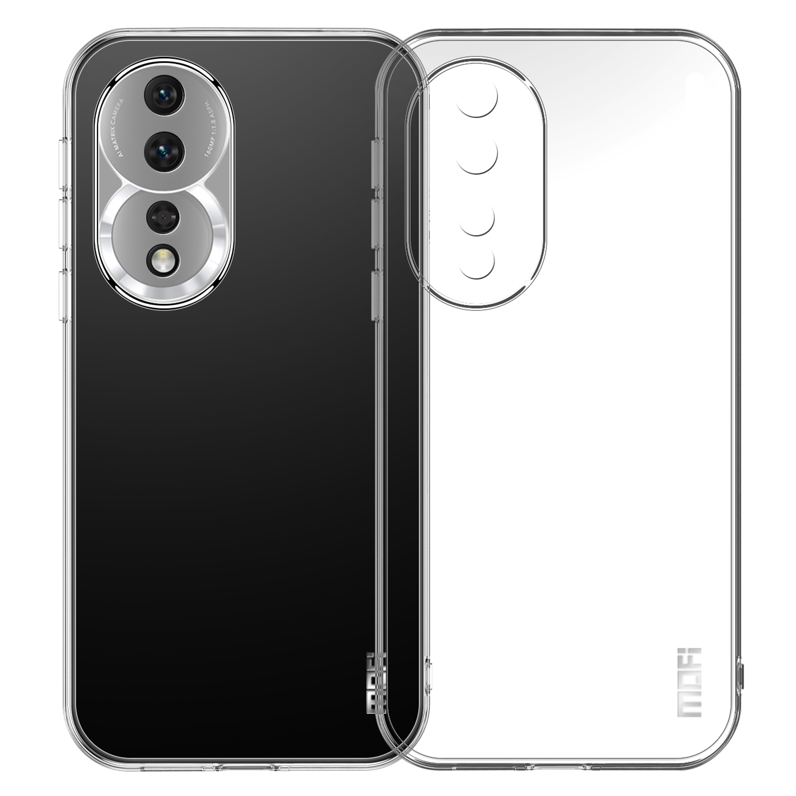 

Mofi For Honor 80 5G Mobilfunkkoffer Kratzfestem Ultra-klares Schocksicheres, Weicher Tpu-rückzugschutzschutz, Honor 80 5G