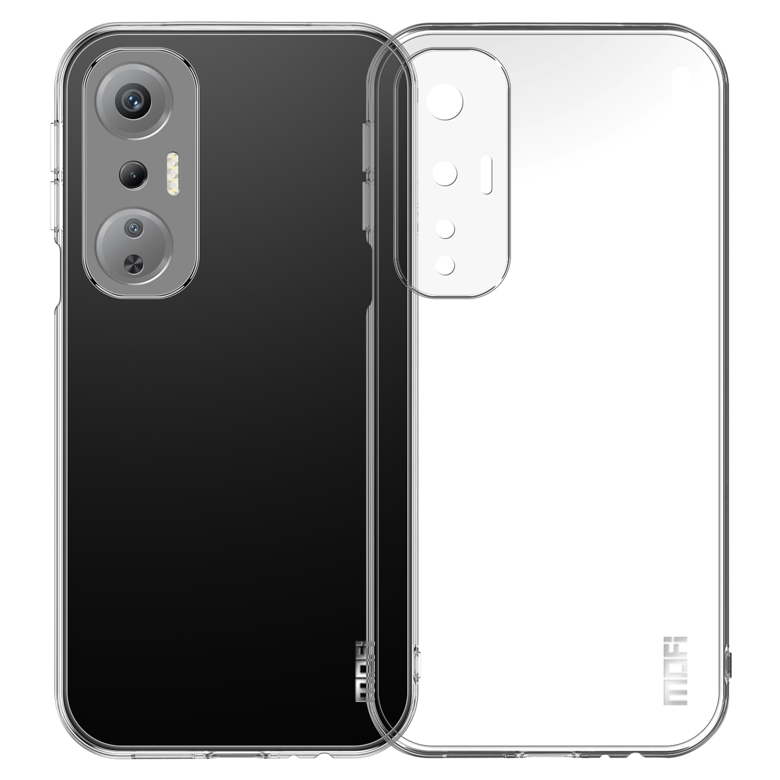 

MOFI Für Infinix Hot 20s 4G X6827 Drop-proof-schutz Telefonhülle Hohe Transparenz Weiche Tpu-rückseite Abdeckung, Infinix Hot 20S 4G