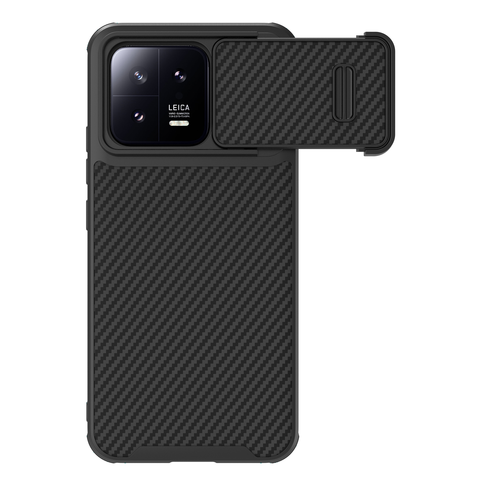 

Nillkin Für Xiaomi 13 5G Anti-kratzer-kohlefaser-pc+tpu-hülle Schild Kamera Schutz Telefon Rückzug, Xiaomi 13